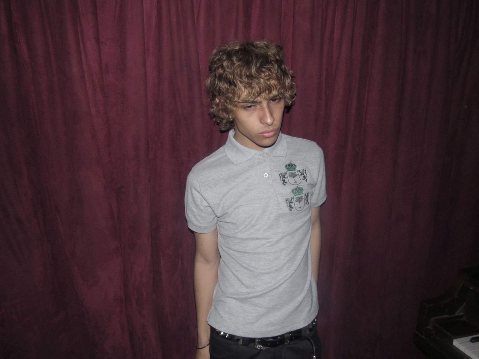 Gray Family Polo Shirt