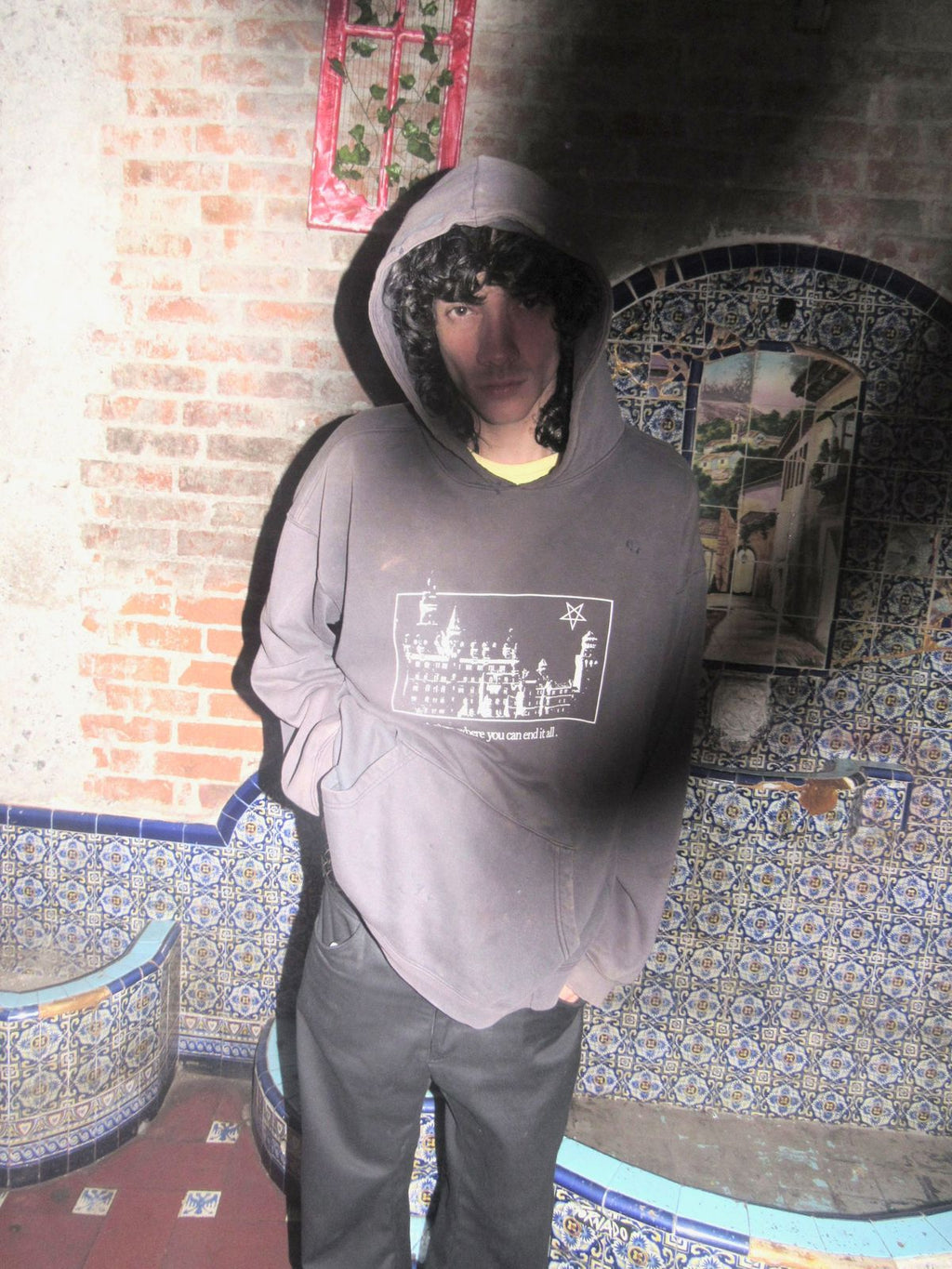 A Place Where you can end it all Hoodie