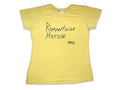 Yellow Romanticize Heroin mag tee