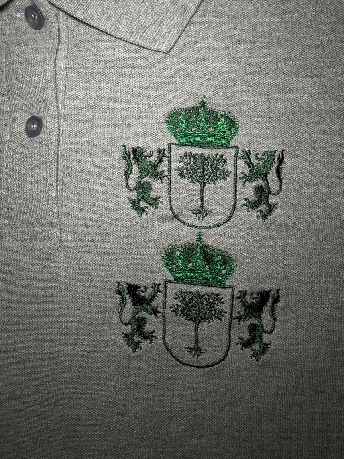 Gray Family Polo Shirt