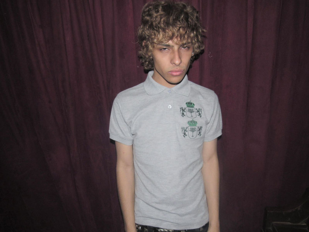 Gray Family Polo Shirt